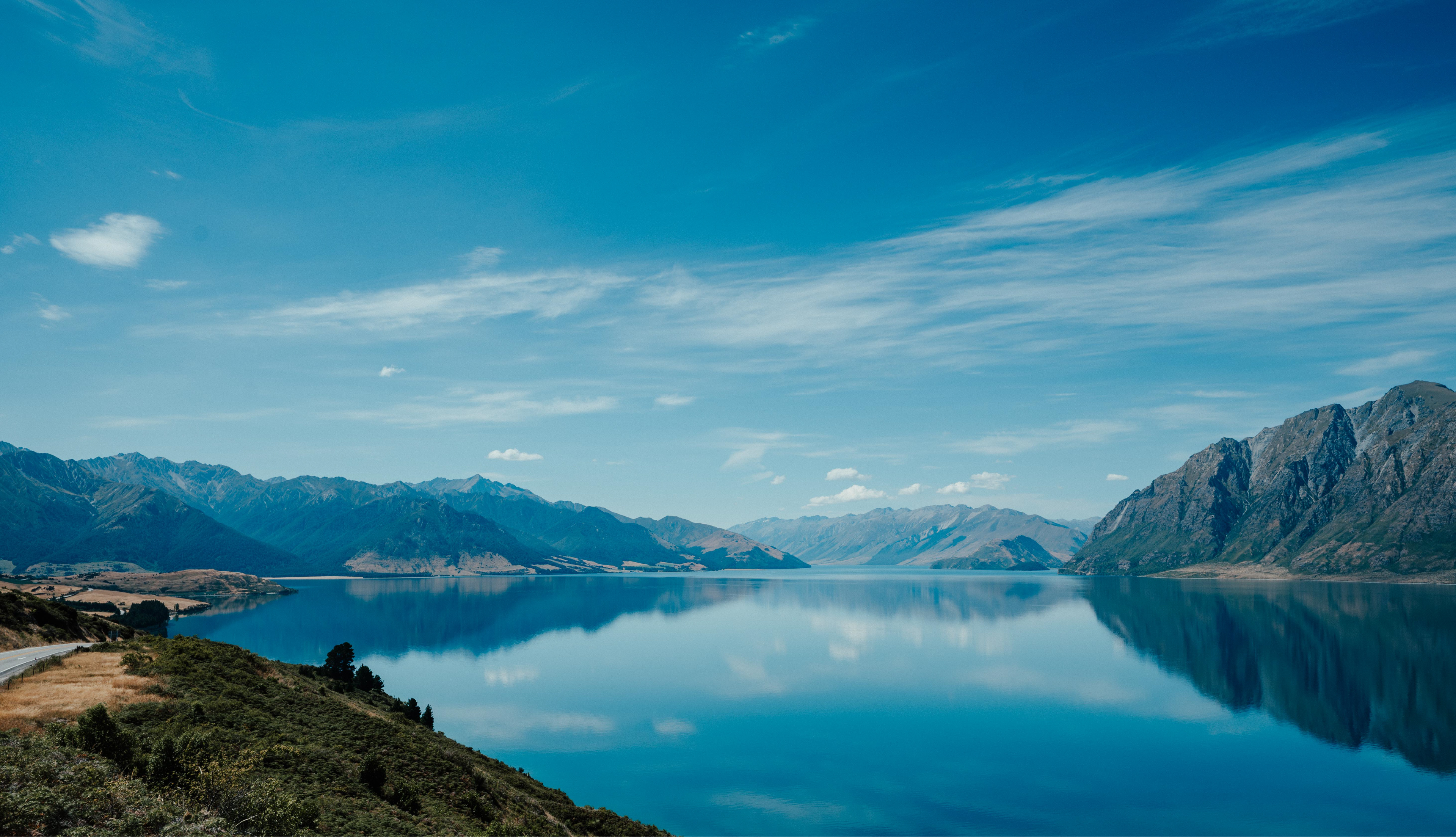 Lake Hāweaの風景